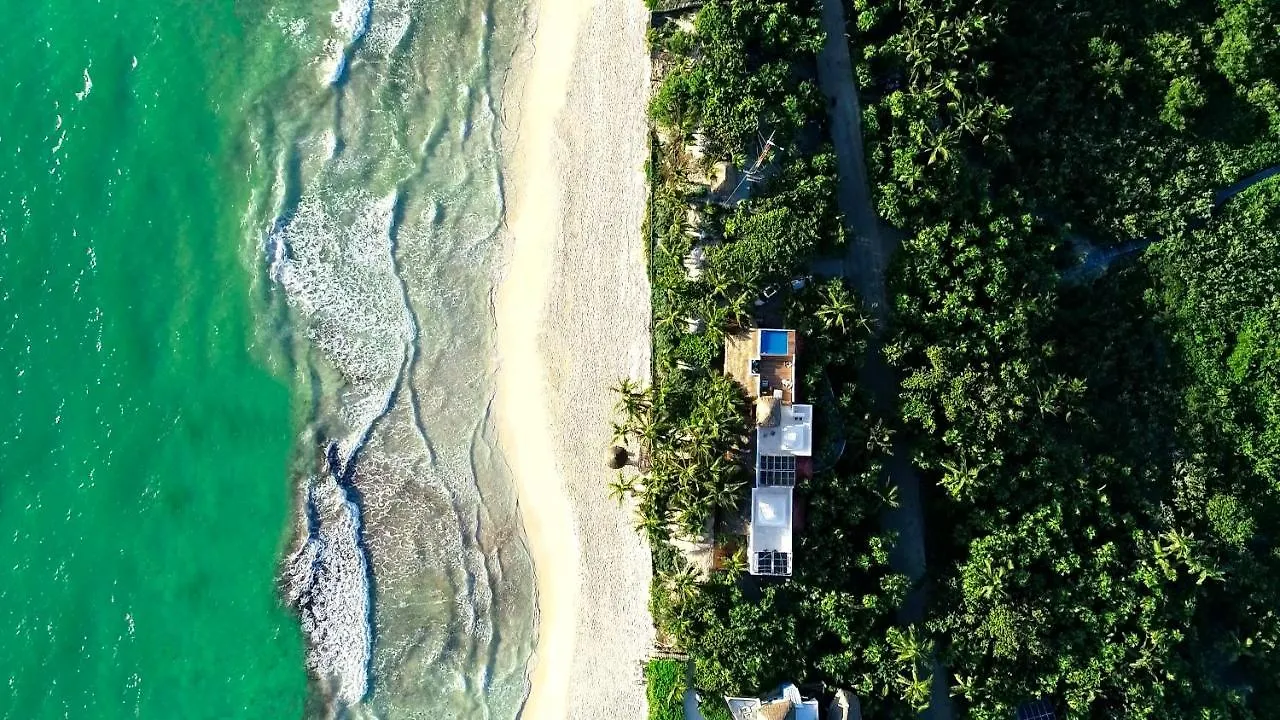 Villa Destiny Tulum Beach Front Luxury Villa location
