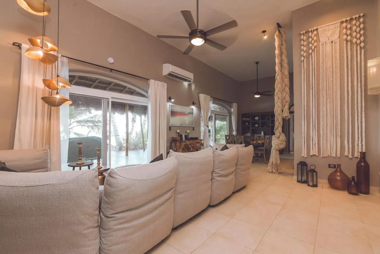 Villa Destiny Tulum Beach Front Luxury Villa